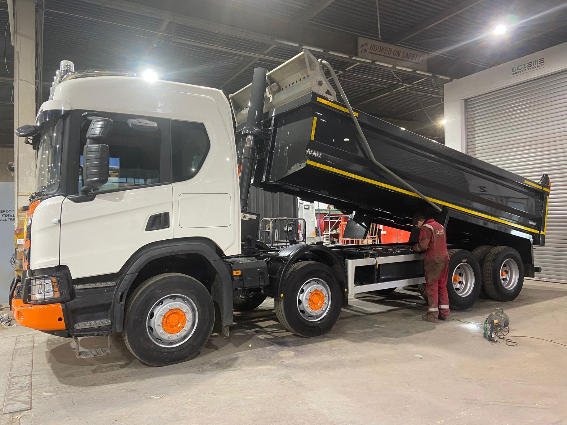 one of our new tipper trucks